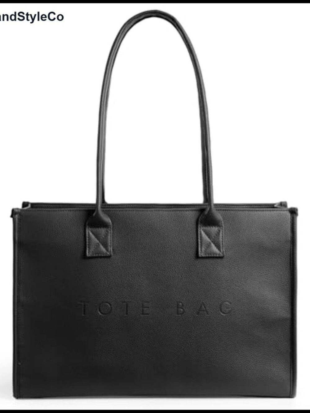 Oversize Pu Leather Tote Weekender - Picture 5 of 5